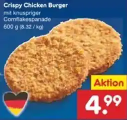Netto Marken-Discount Crispy Chicken Burger Angebot