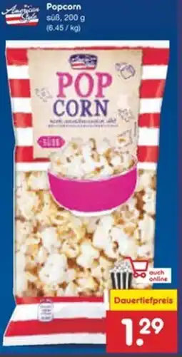 Netto Marken-Discount American Style Popcorn Angebot
