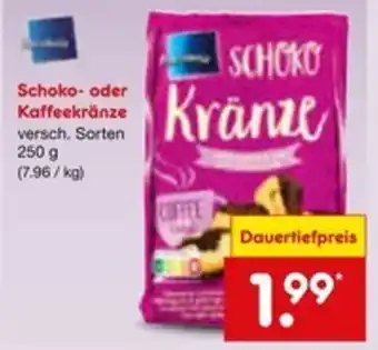 Netto Marken-Discount Schoko- oder Kaffeekränze Angebot