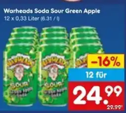 Netto Marken-Discount Warheads Soda Sour Green Apple Angebot