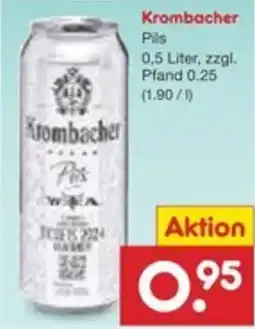 Netto Marken-Discount Krombacher Pils Angebot