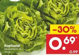 Netto Marken-Discount Kopfsalat Angebot