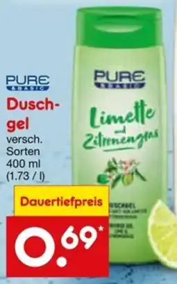 Netto Marken-Discount PURE Dusch- gel Angebot