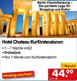 Netto Marken-Discount Hotel Chateau Kurfürstendamm Angebot