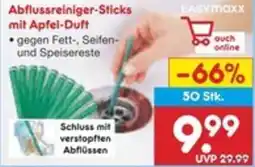 Netto Marken-Discount Abflussreiniger-Sticks mit Apfel-Duft Angebot