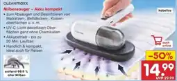 Netto Marken-Discount CLEANMAXX Milbensauger - Akku kompakt Angebot