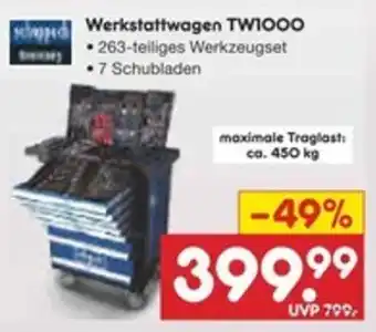 Netto Marken-Discount Werkstattwagen TW1000 Angebot