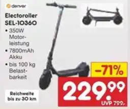Netto Marken-Discount denver Electoroller SEL-10360 Angebot