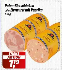 Simmel Puten-Bierschinken oder Eierwurst mit Paprika Angebot