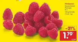 Netto Marken-Discount Himbeeren Angebot