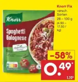 Netto Marken-Discount Knorr Fix Angebot
