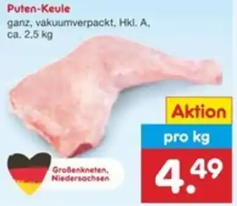Netto Marken-Discount Puten-Keule Angebot