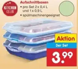 Netto Marken-Discount KITCHEN CLUB Aufschnittboxen Angebot