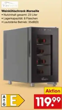 Netto Marken-Discount Weinkühlschrank Marseille Angebot