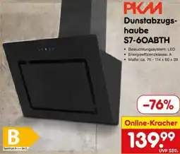 Netto Marken-Discount PKM Dunstabzugs- haube S7-60ABTH Angebot