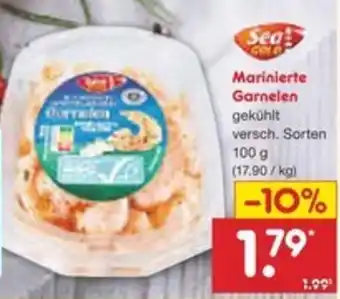 Netto Marken-Discount Sea Gold Marinierte Garnelen Angebot
