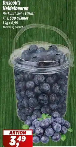 Simmel Driscoll's Heidelbeeren Angebot