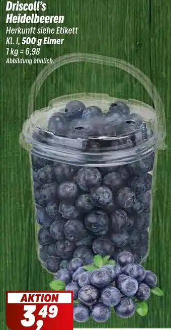 Simmel Driscoll's Heidelbeeren Angebot