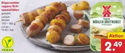 Netto Marken-Discount Rügenwalder vegane Grill- spezialitäten Angebot