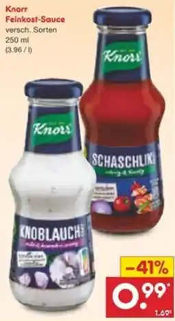 Netto Marken-Discount Knorr Feinkost-Sauce Angebot