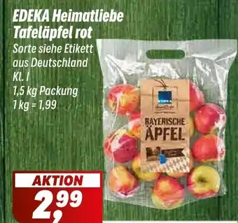 Simmel EDEKA Heimatliebe Tafeläpfel rot Angebot