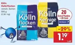 Netto Marken-Discount Kölln Haferflocken Angebot