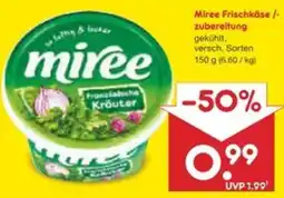 Netto Marken-Discount Miree Frischkäse /- zubereitung Angebot