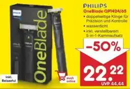 Netto Marken-Discount PHILIPS OneBlade QP1424/65 Angebot