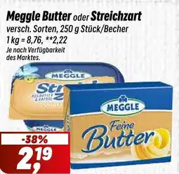 Simmel Meggle Butter oder Streichzart Angebot