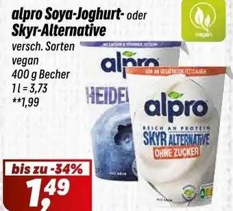 Simmel alpro Soya-Joghurt- oder Skyr-Alternative Angebot