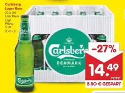Netto Marken-Discount Carlsberg Lager Beer Angebot