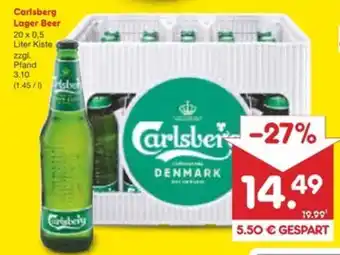 Netto Marken-Discount Carlsberg Lager Beer Angebot