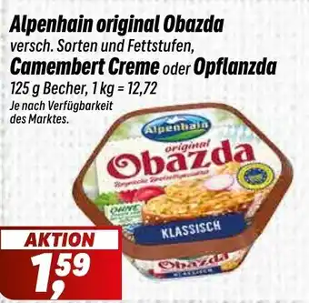 Simmel Alpenhain original Obazda o. Camembert Creme oder Opflanzda Angebot