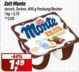 Simmel Zott Monte Angebot