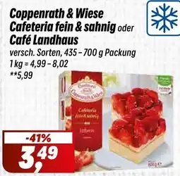 Simmel Coppenrath & Wiese Cafeteria fein & sahnig oder Café Landhaus Angebot