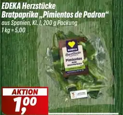 Simmel EDEKA Herzstücke Bratpaprika,,Pimientos de Padron" Angebot