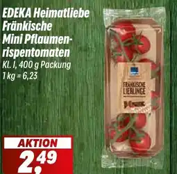 Simmel EDEKA Heimatliebe Fränkische Mini Pflaumen- rispentomaten Angebot