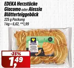 Simmel EDEKA Herzstücke Giacomo oder Alessia Blätterteiggebäck Angebot