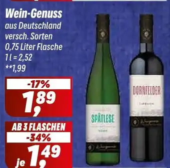 Simmel Wein-Genuss Angebot