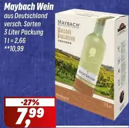 Simmel Maybach Wein Angebot