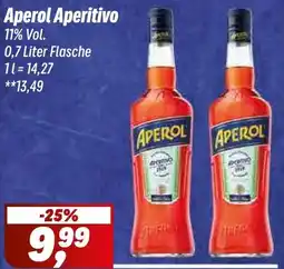 Simmel Aperol Aperitivo Angebot