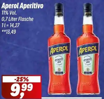 Simmel Aperol Aperitivo Angebot