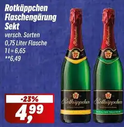 Simmel Rotkäppchen Flaschengarung Sekt Angebot