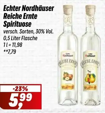 Simmel Echter Nordhäuser Reiche Ernte Spirituose Angebot