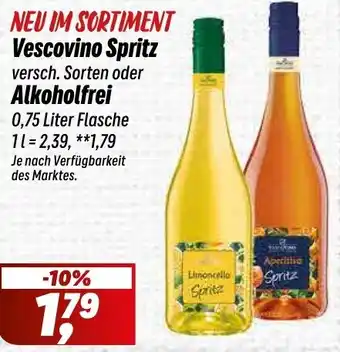 Simmel Vescovino Spritz Angebot