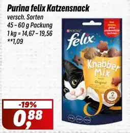 Simmel Purina felix Katzensnack Angebot