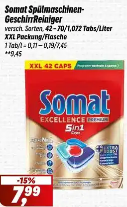 Simmel Somat Spülmaschinen- GeschirrReiniger Angebot
