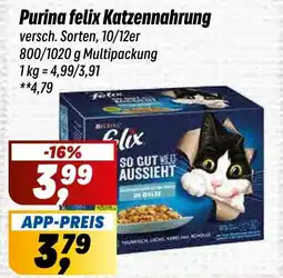 Simmel Purina felix Katzennahrung Angebot