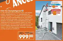 V Baumarkt Clim Tec Komplettgerüst Angebot