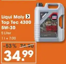 V Baumarkt Liqui Moly Top Tec 4300 5W-30 Angebot